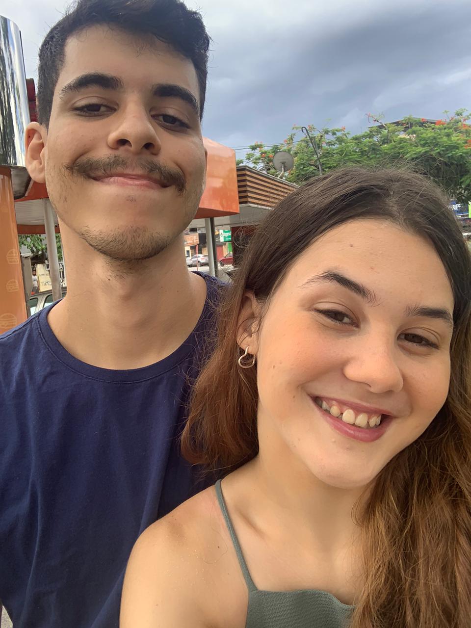 Selfie na rua
